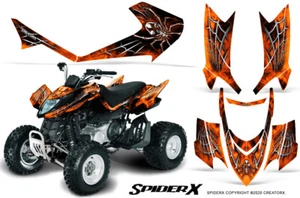 ARCTIC CAT DVX400 CREATORX GRAPHICS KIT SPIDERX ORANGE - Picture 1 of 1