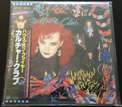 CULTURE CLUB "Waking Up With The House On Fire" RARE SEALED! JAPAN PROMO CD 80s  - Image 1 of 2