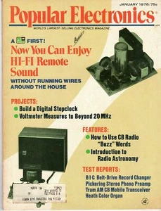 ITHistory (1976) POPULAR ELECTRONICS Magazine (You Pick Ads Volume Combined Ship - Bild 1 von 18