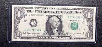 1963 A  $ 1 Dollar Bill 💸 - Image 1 of 2