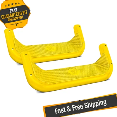 Carr 124877 Super Hoop Yellow Aluminum Steps - Image 1 of 4