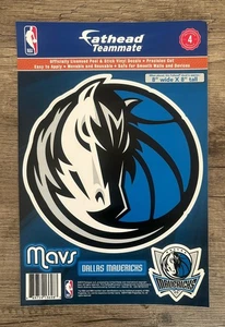 Dallas Mavericks Fathead NBA Vinyl Wall Decal 8x8” Peel Sticker Basketball Logo - Picture 1 of 1