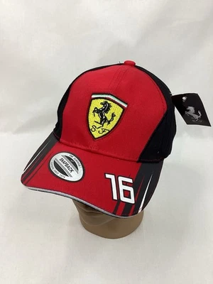 Scuderia Ferrari F1 Charles LeClerc #16 Hat Cap Adjustable by PUMA OSFMNWT - Image 1 of 4