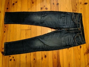 NUDIE LEAN DEAN HERREN BLAU SLIM FIT BIO BAUMWOLLE STRETCH JEANS SEHR GUTER ZUSTAND GRÖSSE W32 L32 - Bild 1 von 13