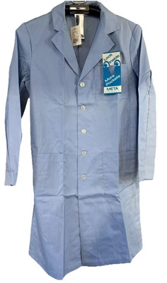 Abrigo 267 Meta Lab, azul claro, para hombre talla 54, nuevo con etiquetas Foto 1 de 4