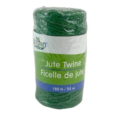 Cordel de yute verde 180 pies lazos de plantas soporte colección de jardín Foto 1 de 3