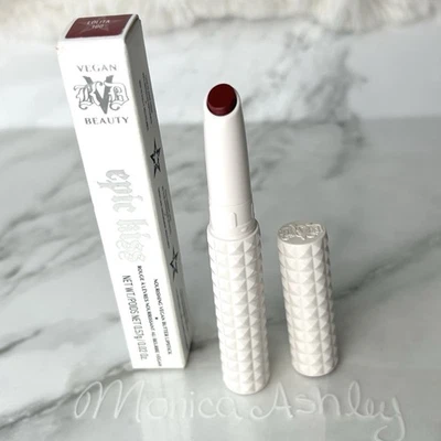 Lápiz labial vegano nutritivo KVD Kat von D Epic Kiss 100 LOLITA Travel 0,02 OZ nuevo Foto 1 de 4