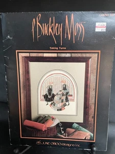 P Buckly Moss Cross Stitch Chart 107 - Taking Turns - June Grigg - Picture 1 of 5