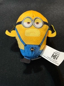 MINI PELUCHE ILUMINATION MINIONS DESPICABLE ME 4 CÁPSULA MISTERIOSA 4" MEGA DAVE - Imagen 1 de 2