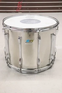 Ludwig 12x15" Stainless Steel Marching Tenor Tom Drum Vintage 1970's - Picture 1 of 7