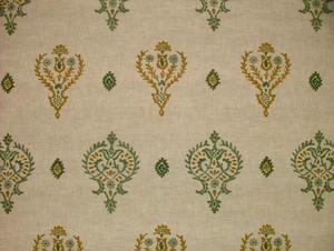 3.4 Metres iLiv Saffra Cedar Woven Jacquard Curtain Upholstery Cushion Fabric - Picture 1 of 10