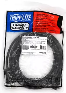 Tripp-Lite P006-L15-HG10 Hospital-Grade Cord Locking C13 TO 5-15P 125V 10A 15’ - Picture 1 of 1