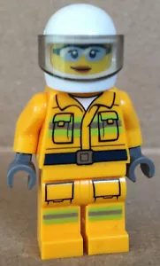 LEGO ®-Minifigur Town City Feuerwehrfrau Set 60217 Fire Plane 951905 - cty0961 - Bild 1 von 4