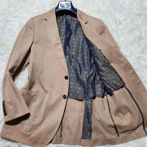 Gucci Tom Ford Cotton Blazer Tailored Jacket  All-over Pattern Lining Size 48 JP - Picture 1 of 11