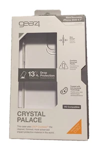 Gear4 Crystal Palace MagSafe Case for iPhone 12 / 12 Pro (6.1") Clear D3O - Picture 1 of 2