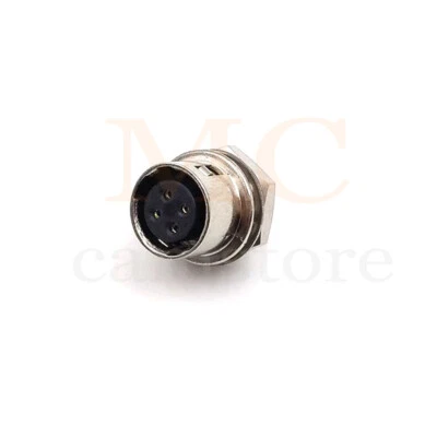 HR10A-7R-4S Hirose 4 pin female socket, Straight Panel Mount Circular Connector - Image 1 of 4