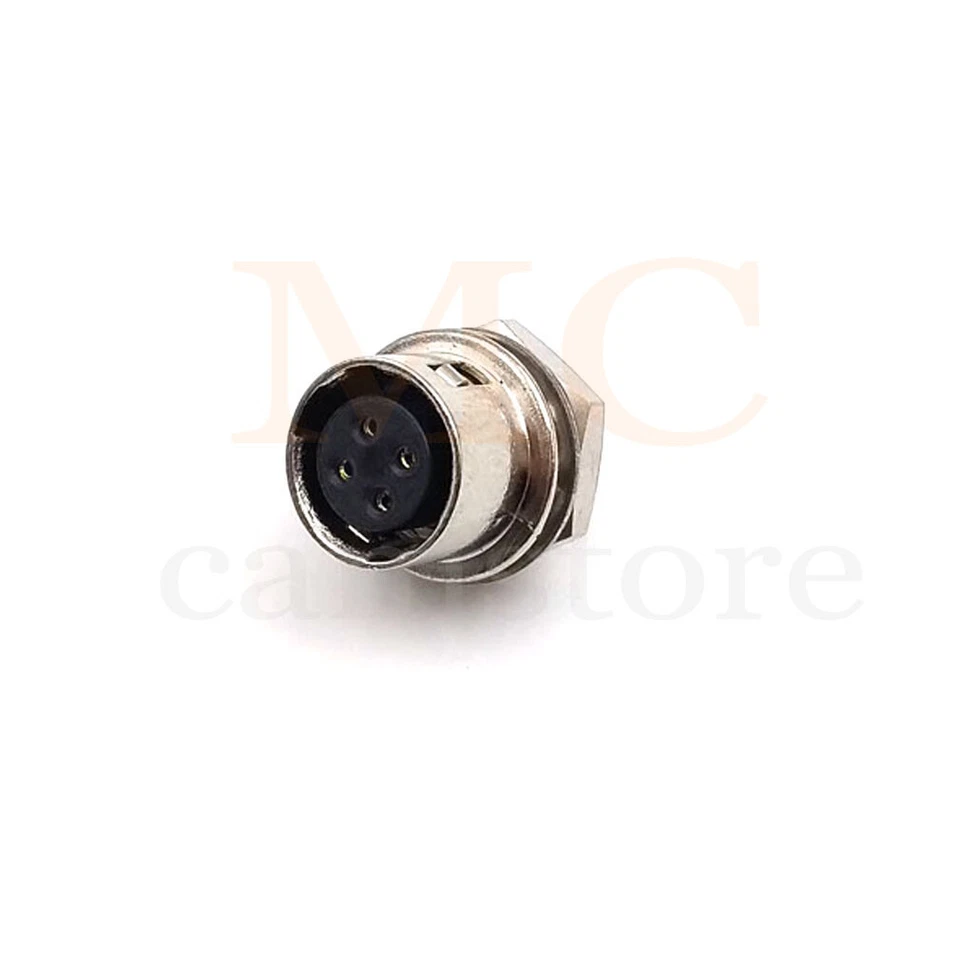 HR10A-7R-4S Hirose 4 pin female socket, Straight Panel Mount Circular Connector - Image 1 of 4