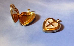 Krementz Princess Pride 14kt gold gf locket 4 necklace USA made gyl203200s - Picture 1 of 7