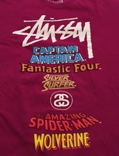 stussy x marvel