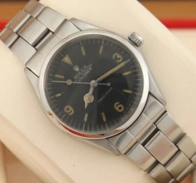 Vintage ROLEX Explorer Air King Precision 5500/0 aus 1969 Box Very Rare - Bild 1 von 4