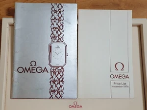 Vintage 1976 Omega Watch Catalogue & Price List - VERY RARE & HIGHLY COLLECTABLE - Picture 1 of 16