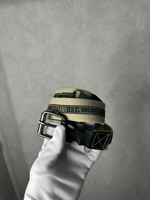 Dolce Gabbana Vintage Años 90 Auténtico Cinturón Hebilla 93Cm Foto 1 de 4