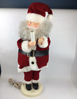 Holiday Classics 26" Animated Santa with Musical Movement VTG 1988 Working