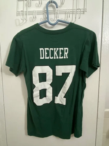 New York Jets T Shirt Sz Small Ring Spun Soft NFL Apparel Decker Cover