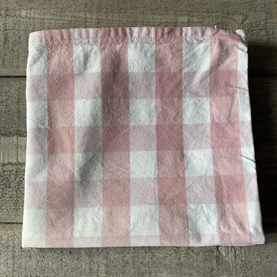 Ikea Smanate Accent Pillow Cover Pink Buffalo Check 20” - Image 1 of 4