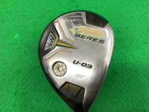 HONMA BERES U-03 JAPAN Ver. 2STAR 19deg 40.5in R-flex UTILITY GOLF CLUB - Picture 1 of 4