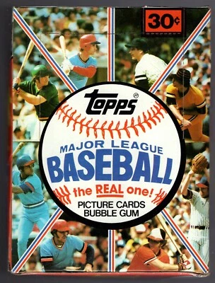1981 TOPPS BASEBALL WAX BOX - 36 Wax Packs Immaculate! w/ 2 PSA graded packs - Image 1 of 4