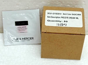 50-PC LAURA MERCIER Illuminating Eye Cream 0.03 oz/1ml (50ml/1.7 Oz Total) - Picture 1 of 5
