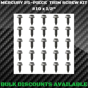 1955+ Mercury Montclair Interior Dash Exterior Molding Trim Screws OEM #10 X 1/2 - Picture 1 of 1