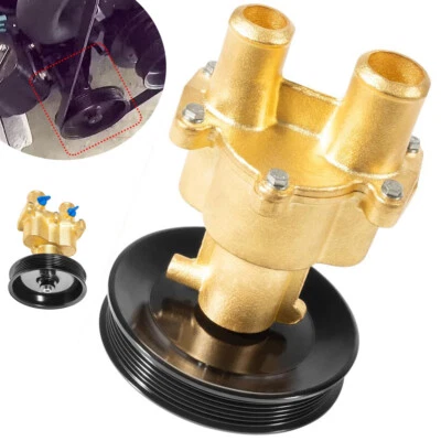 Raw Sea Water Pump w/ Pulley for Mercury MerCruiser Quicksilver 8M0139995 - Image 1 of 4
