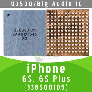 ✅ iPhone 6S / 6S + Plus Big Audio IC U3500 338S00105 Chip Main Audio Codec - Bild 1 von 1