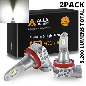 LED 6000K White Fog Light Bulbs Lamp For 2007-12 Volvo S80 2008-10 V70,All-metal - Picture 1 of 10