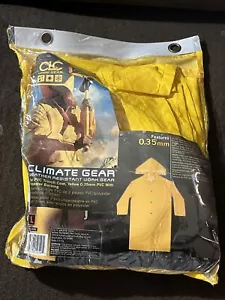 Climate Gear~PVC Size Medium Trench Coat~2 piece Weather Resistant - Picture 1 of 2