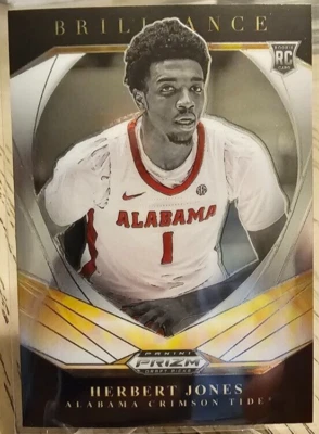 2021 Panini Prizm Draft Picks Brilliance Herbert Jones RC #11 Pelicans - Image 1 of 2