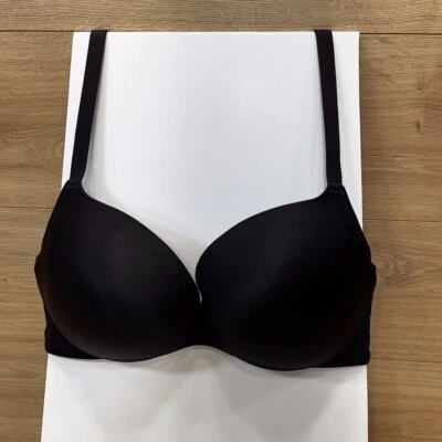 Sujetador Cacique Push Up 40DD Correas Ajustables Negro Foto 1 de 4
