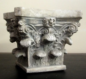Escultura elevador de pedestal con columna griega romana arte corinto 33057 - Imagen 1 de 6
