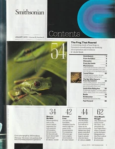 SMITHSONIAN MAGAZINE -- JANUARY 2013, JANUARY 2014, APRIL 2014, MAY 2014 - Picture 1 of 8