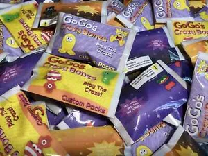 Custom Gogo’s Crazy Bones Packs Handmade - Picture 1 of 4