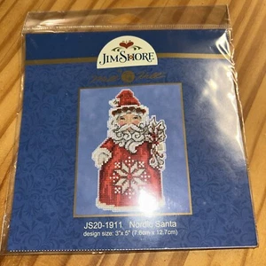 Mill Hill Jim Shore NORDIC SANTA Weihnachten Kreuzstich Set - Bild 1 von 2