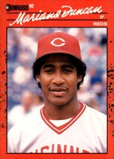 1990 Donruss #684 Mariano Duncan - Cincinnati Reds