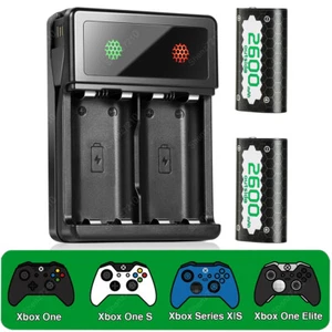 2x2600 Rechargeable Battery Pack for Xbox One/Xbox Series X|S Controller Battery - Picture 1 of 9