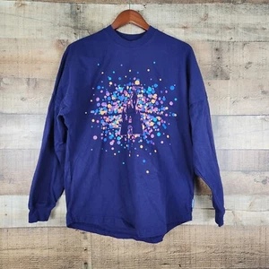 Camiseta Disneyland París 30 Aniversario Sparkle Spirit Adulto Talla Mediana Púrpura - Imagen 1 de 8