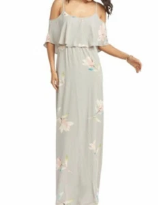 Maxi abito SHOW ME YOUR MUMU Caitlin con volant giglio docce taglia small nuovo con etichetta - Foto 1 di 7
