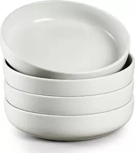 Pasta Bowls Set of 4, 33Oz Large Salad Bowls for Home Kitchen, Ceramic Serving P - Picture 1 of 12