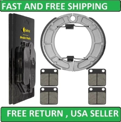 Zapatas de freno delanteras y traseras para Yamaha Bear Tracker 250 YFM250 2000-2004 Foto 1 de 4