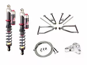 Lonestar LSR Sport A-Arms Elka Stage 3 Front Shocks Kit Honda TRX250R TRX 250R - Picture 1 of 2